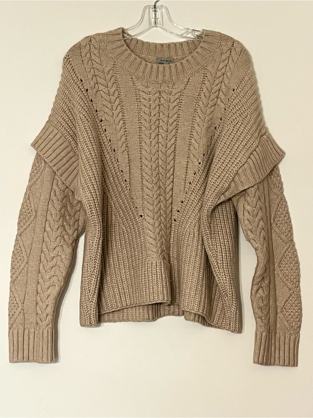 Evereve Jamison Myles Cable Knit Sweater